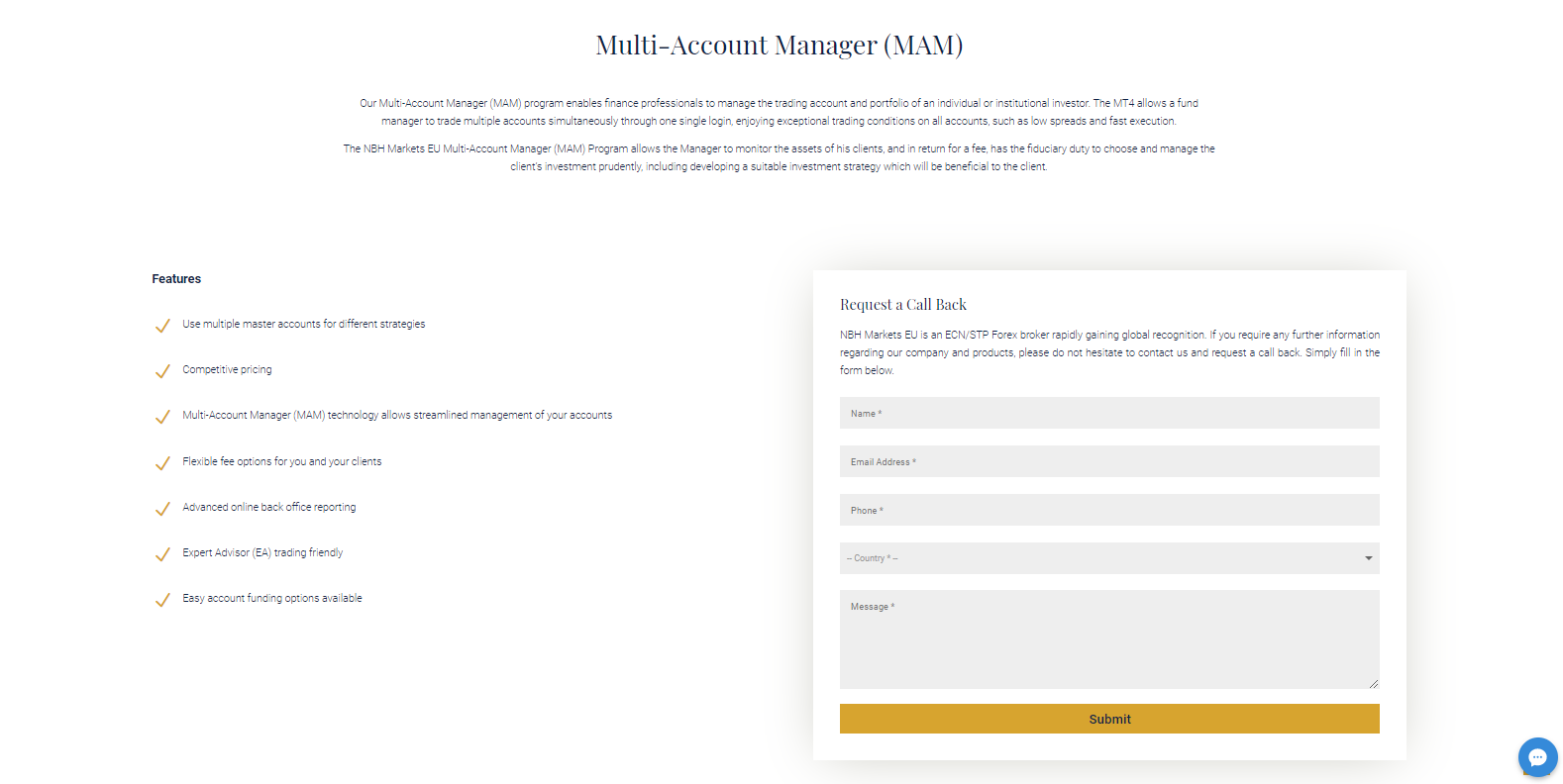 NBHM MAM features NBHM MAM features